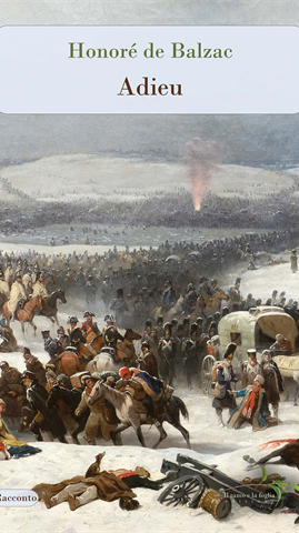 Adieu pur nella sua brevità esemplifica diversi aspetti dell’arte di Balzac. I paesaggi delle pagine iniziali sono un esempio significativo del gusto del romanziere per la descrizione pittorica, che vuole entrare in competizione con la grande pittura romantica di Delacroix e dei pittori orientalisti del tempo. La descrizione dettagliata dell’esercito francese in rotta sulle...